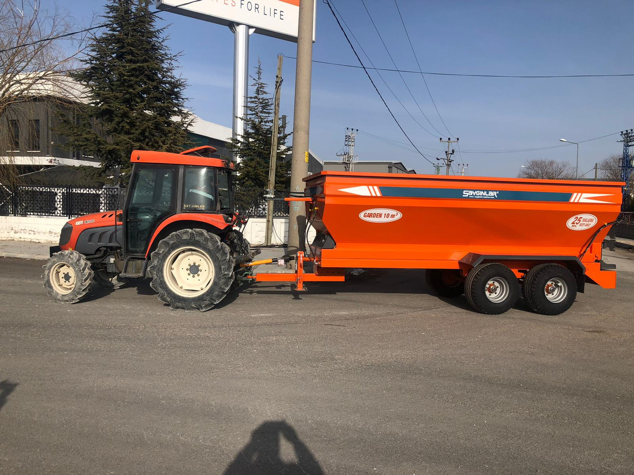 SAYGINLAR GARDEN 10 TON - Møgspreder: billede 5 SAYGINLAR GARDEN 10 TON - Møgspreder: billede 5