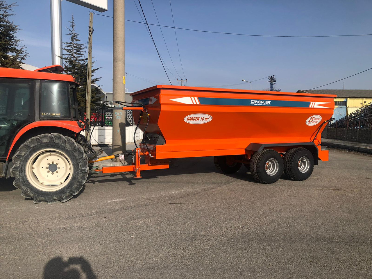 SAYGINLAR GARDEN 10 TON - Møgspreder: billede 4 SAYGINLAR GARDEN 10 TON - Møgspreder: billede 4