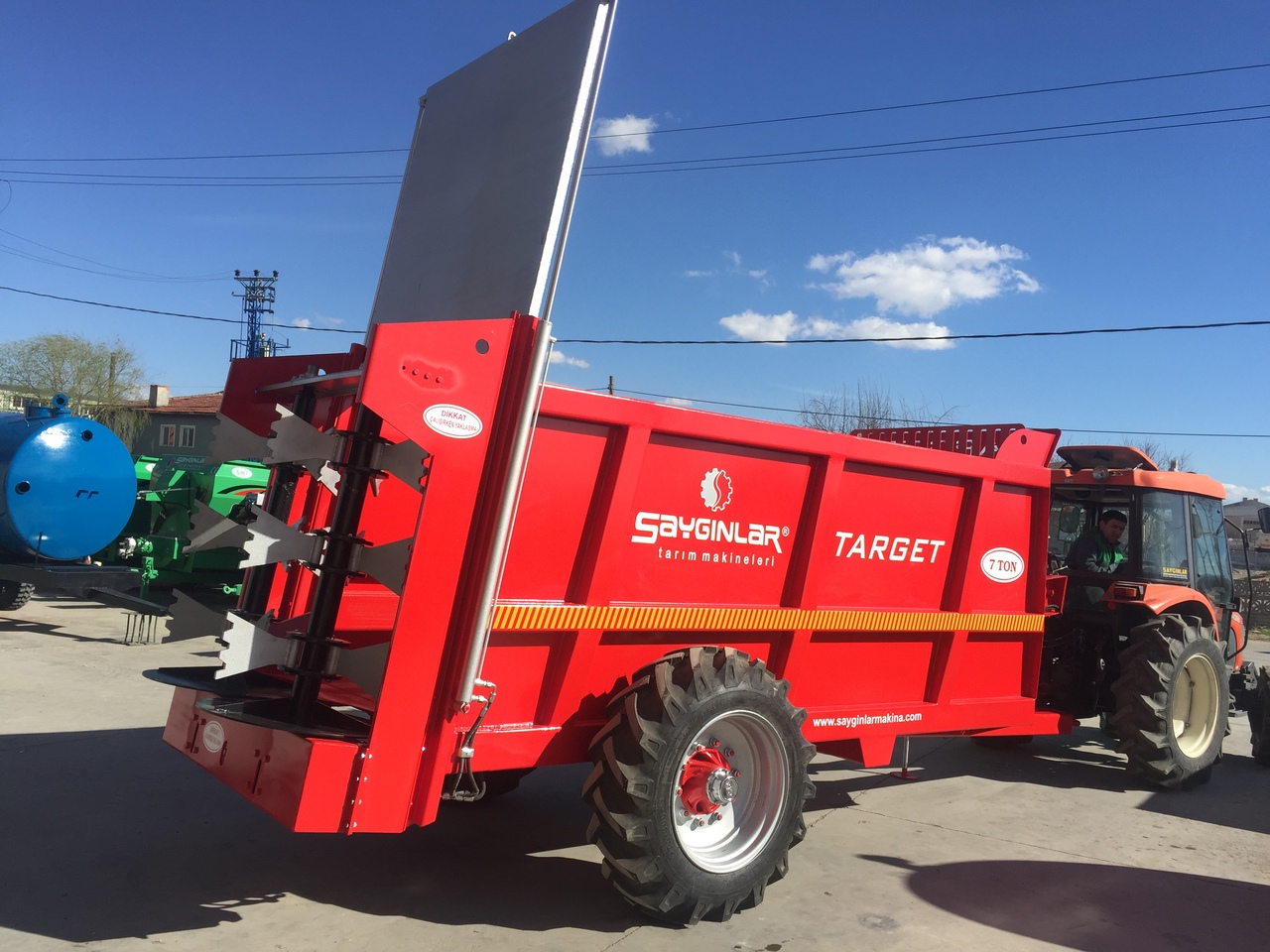 TARGET 10 TON HYDRAULIC PUSH MANURE SPREADER - Møgspreder: billede 5 TARGET 10 TON HYDRAULIC PUSH MANURE SPREADER - Møgspreder: billede 5