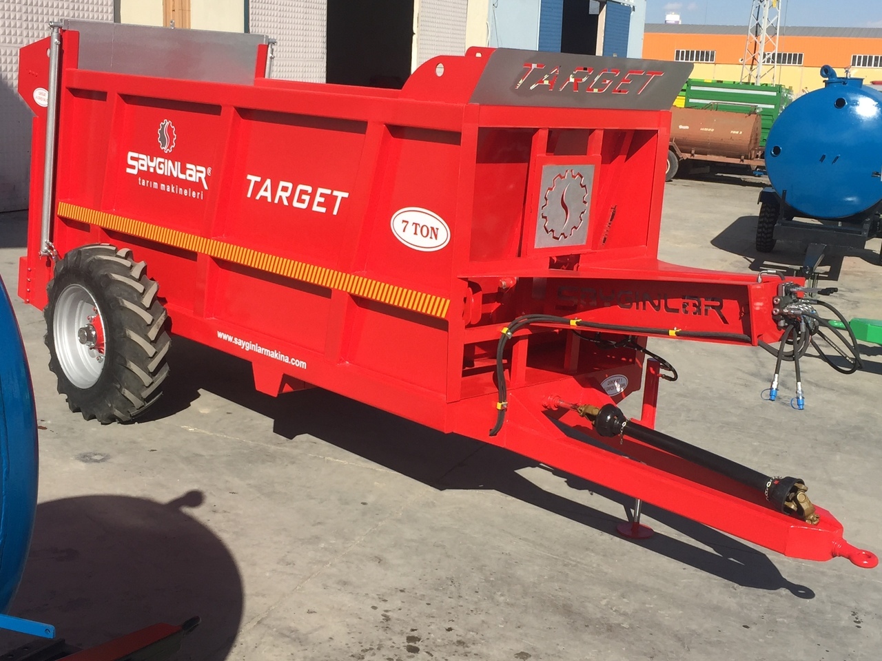 TARGET 10 TON HYDRAULIC PUSH MANURE SPREADER - Møgspreder: billede 1 TARGET 10 TON HYDRAULIC PUSH MANURE SPREADER - Møgspreder: billede 1