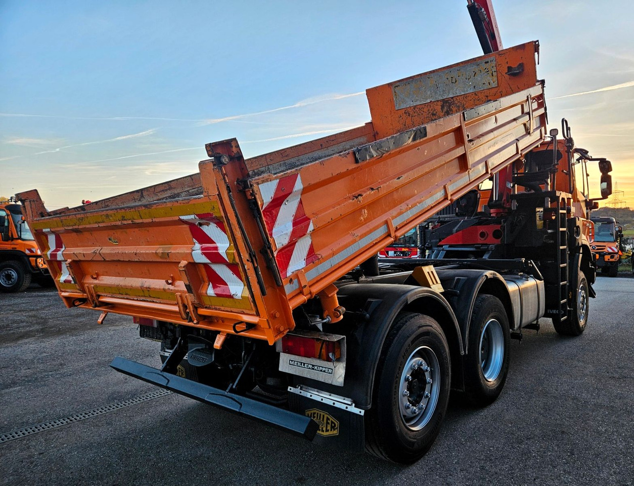 Iveco Trakker 410 6x4-4 EEV Palfinger PK12502 Funk - Tipvogn lastbil, Lastbil med kran: billede 4 Iveco Trakker 410 6x4-4 EEV Palfinger PK12502 Funk - Tipvogn lastbil, Lastbil med kran: billede 4