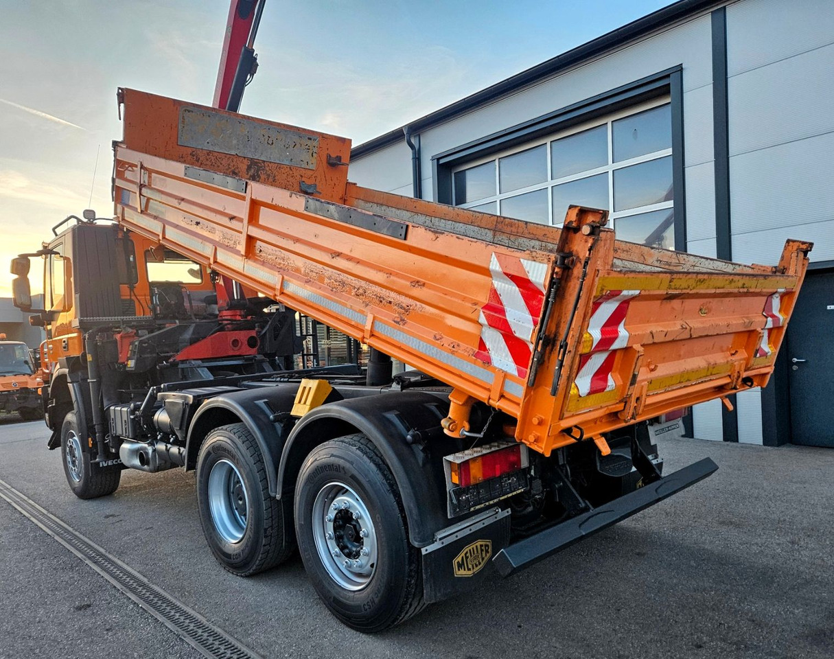 Iveco Trakker 410 6x4-4 EEV Palfinger PK12502 Funk - Tipvogn lastbil, Lastbil med kran: billede 5 Iveco Trakker 410 6x4-4 EEV Palfinger PK12502 Funk - Tipvogn lastbil, Lastbil med kran: billede 5