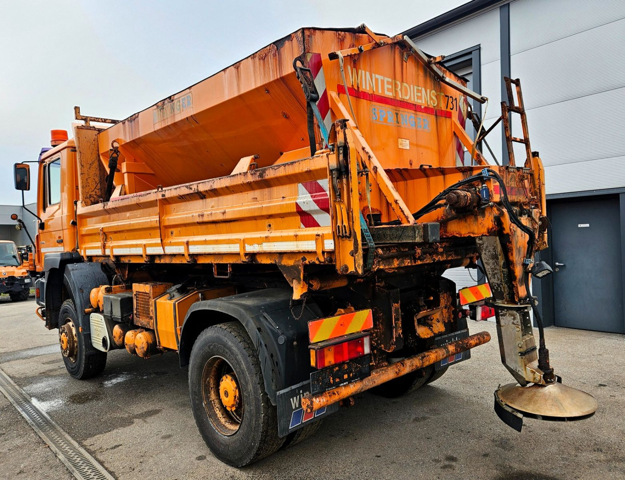 MAN FE 19.310 4x4 BL Winterdienst Band Streuer - Tipvogn lastbil: billede 3 MAN FE 19.310 4x4 BL Winterdienst Band Streuer - Tipvogn lastbil: billede 3