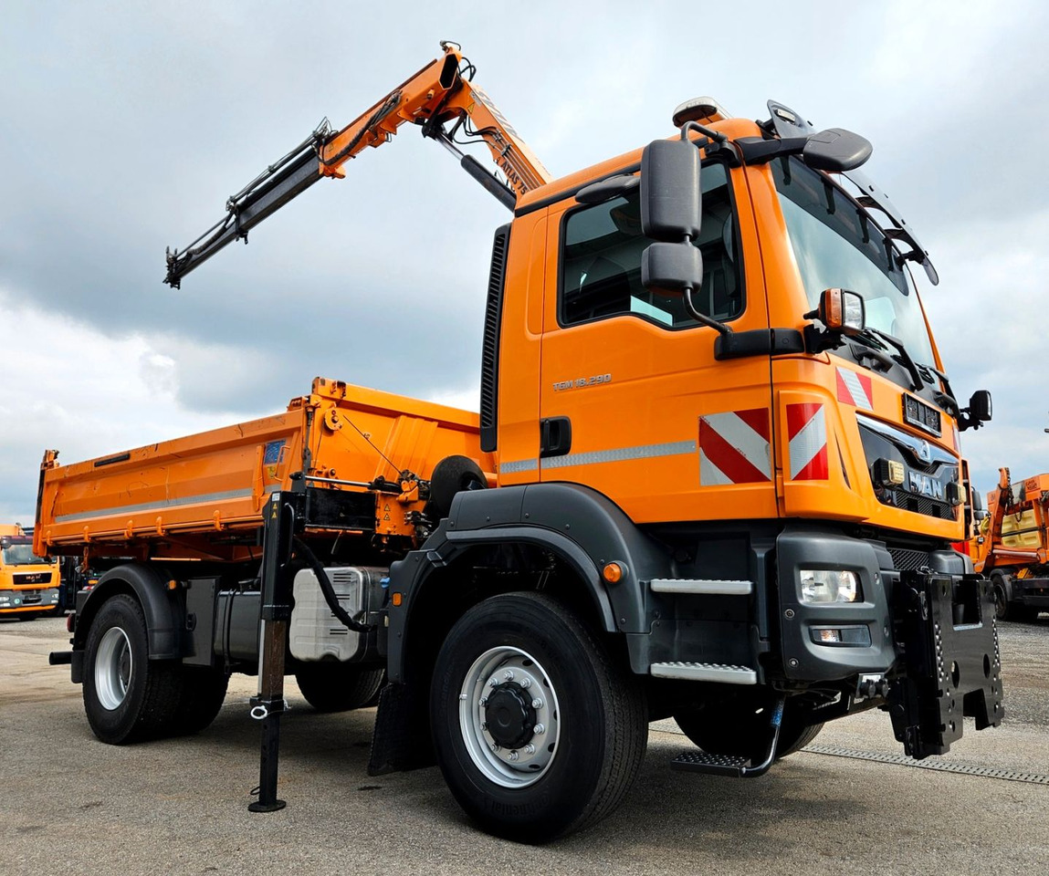 MAN TGM 18.290 4x4 Atlas 75.2 Kran Funk Euro6 - Tipvogn lastbil, Lastbil med kran: billede 4 MAN TGM 18.290 4x4 Atlas 75.2 Kran Funk Euro6 - Tipvogn lastbil, Lastbil med kran: billede 4
