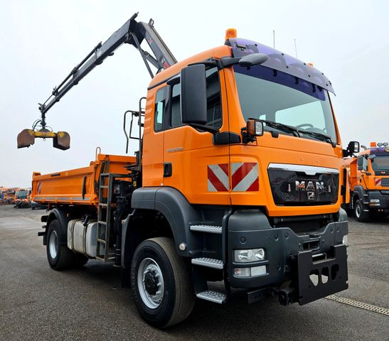 MAN TGS 18.320 4x4 BL HIAB 099-BS3 Funk Kran Euro5 - Tipvogn lastbil, Lastbil med kran: billede 3 MAN TGS 18.320 4x4 BL HIAB 099-BS3 Funk Kran Euro5 - Tipvogn lastbil, Lastbil med kran: billede 3