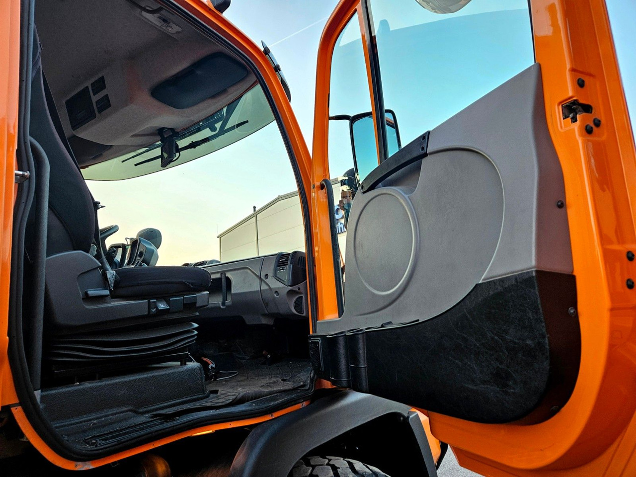 Tipvogn lastbil Unimog U427 UGE Euro6 VarioPilot Hydrostat: billede 15