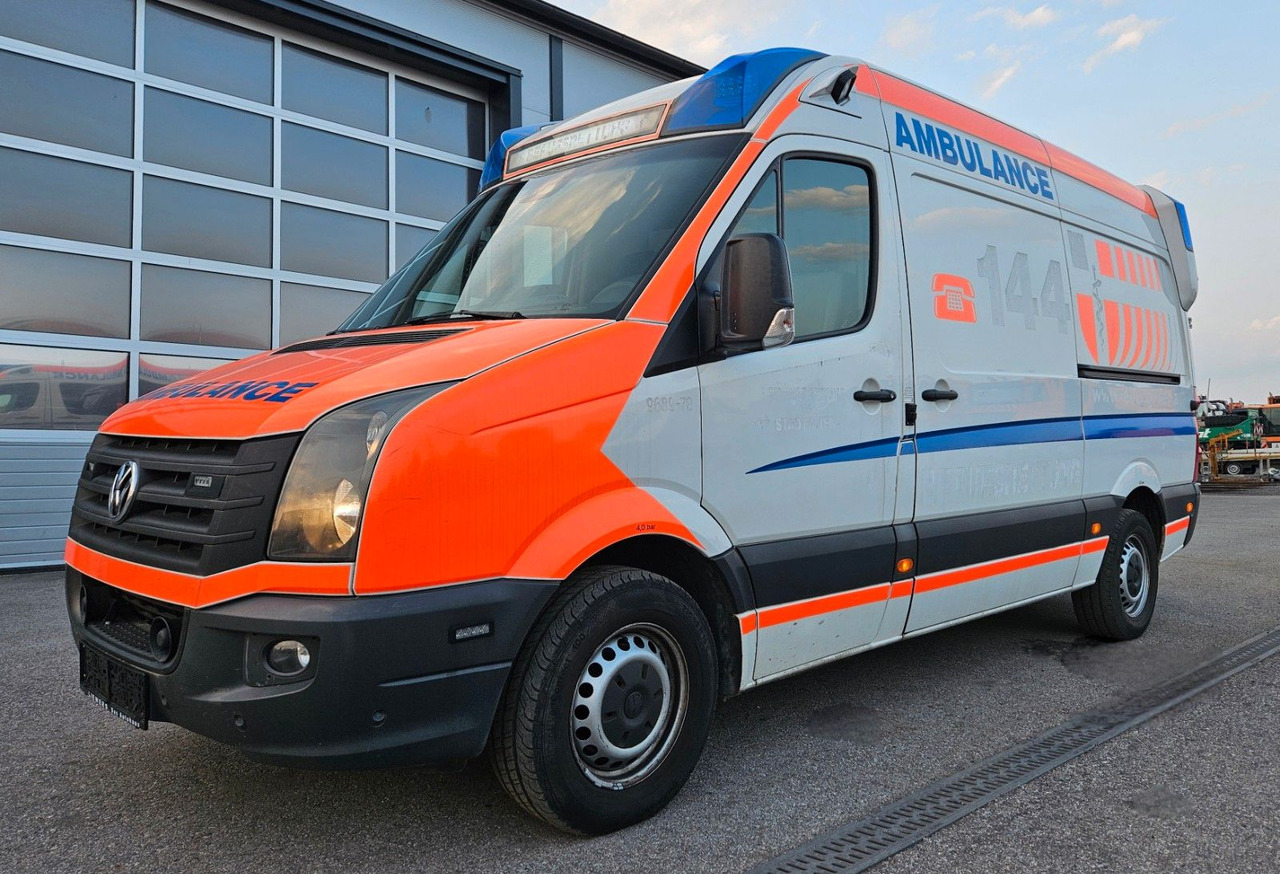 Ambulance Volkswagen CRAFTER TDI Ambulance RTW L2H2 DLOUHY: billede 1
