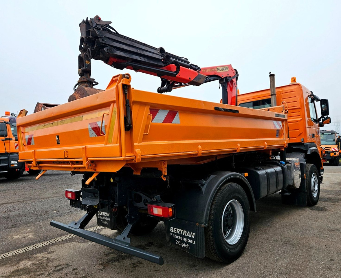 Volvo FM 370 4x4 Palfinger PK12002 Funk Kran EEV - Tipvogn lastbil, Lastbil med kran: billede 3 Volvo FM 370 4x4 Palfinger PK12002 Funk Kran EEV - Tipvogn lastbil, Lastbil med kran: billede 3