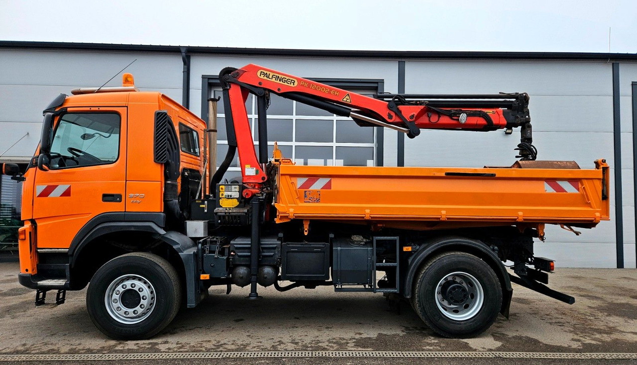 Volvo FM 370 4x4 Palfinger PK12002 Funk Kran EEV - Tipvogn lastbil, Lastbil med kran: billede 5 Volvo FM 370 4x4 Palfinger PK12002 Funk Kran EEV - Tipvogn lastbil, Lastbil med kran: billede 5