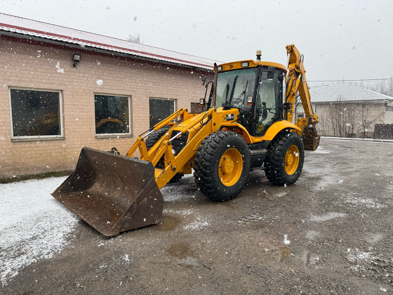 JCB 4CN - Gravelæssemaskine: billede 1 JCB 4CN - Gravelæssemaskine: billede 1