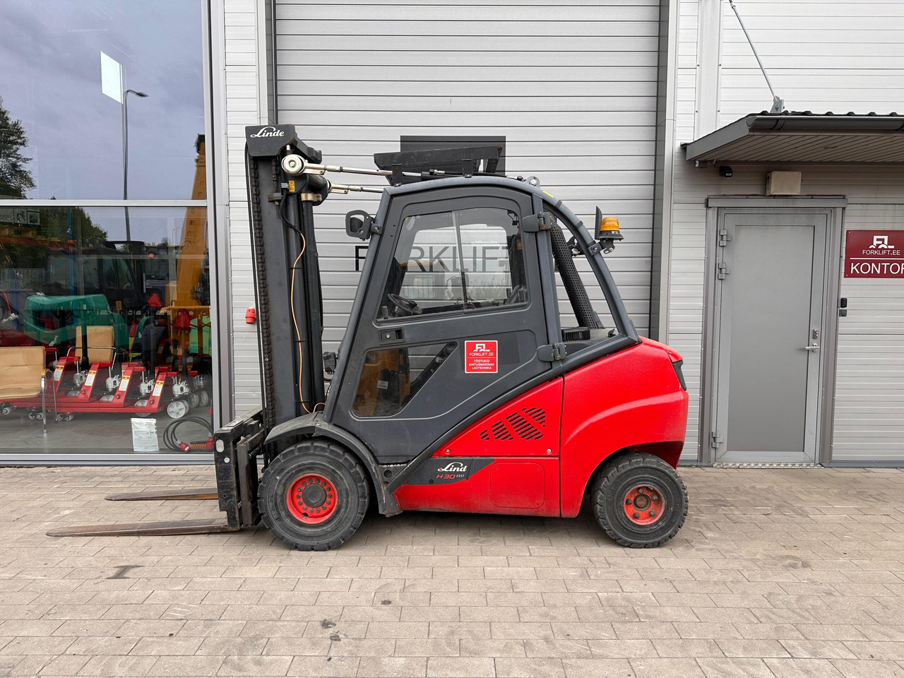 Linde H30D-02 - Diesel gaffeltruck: billede 2 Linde H30D-02 - Diesel gaffeltruck: billede 2