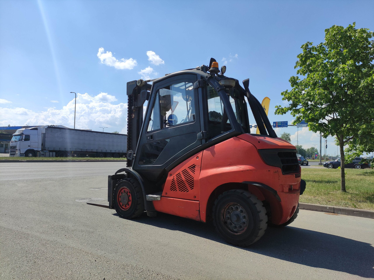 Linde H40D-01 - Diesel gaffeltruck: billede 3 Linde H40D-01 - Diesel gaffeltruck: billede 3