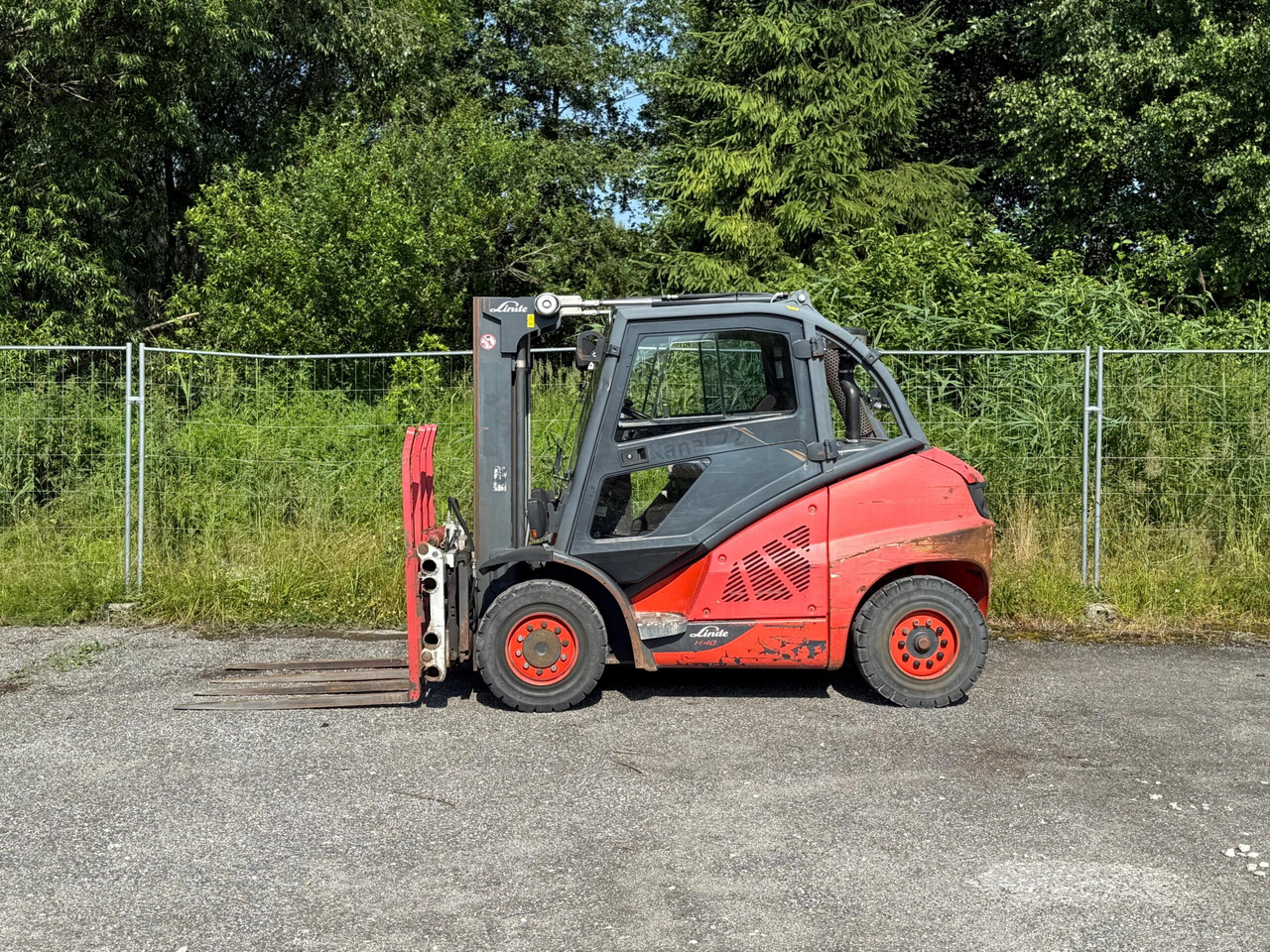 Linde H40D-02 - Diesel gaffeltruck: billede 2 Linde H40D-02 - Diesel gaffeltruck: billede 2