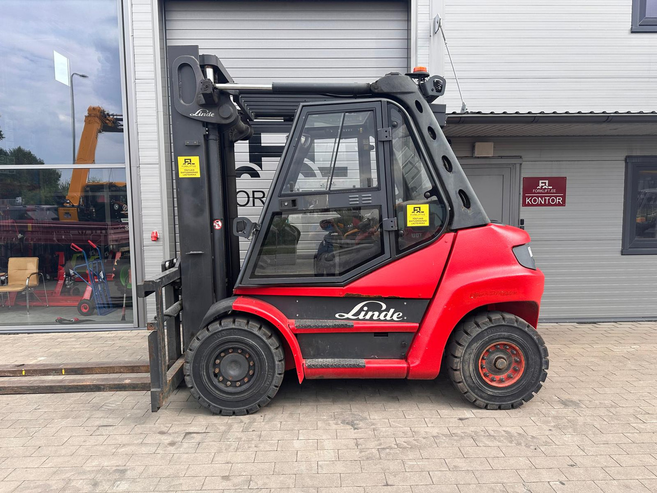 Linde H80D-01 - Diesel gaffeltruck: billede 2 Linde H80D-01 - Diesel gaffeltruck: billede 2