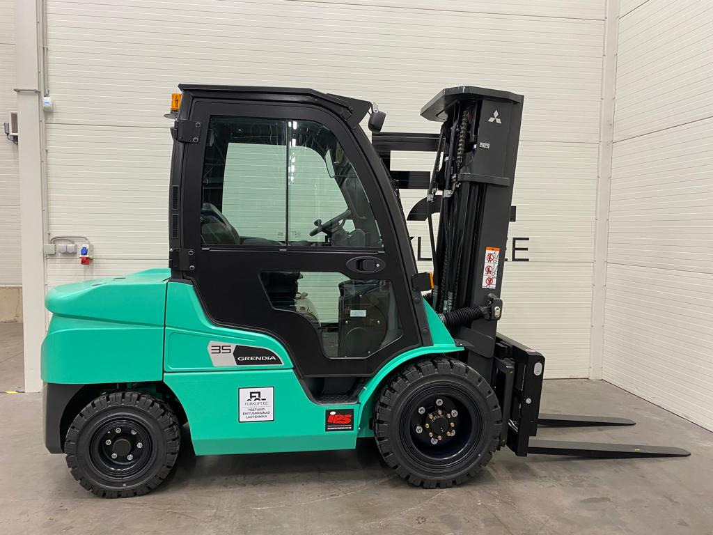Mitsubishi FD35N3 - Diesel gaffeltruck: billede 3 Mitsubishi FD35N3 - Diesel gaffeltruck: billede 3