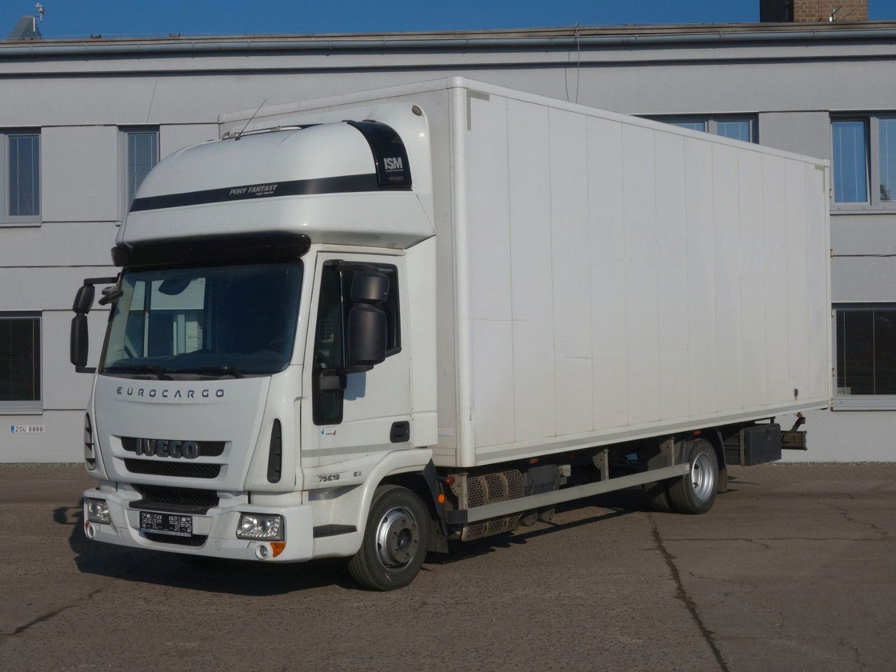 Iveco EuroCargo 75 75E19, 18 Palleten - Lastbil varevogn: billede 1 Iveco EuroCargo 75 75E19, 18 Palleten - Lastbil varevogn: billede 1
