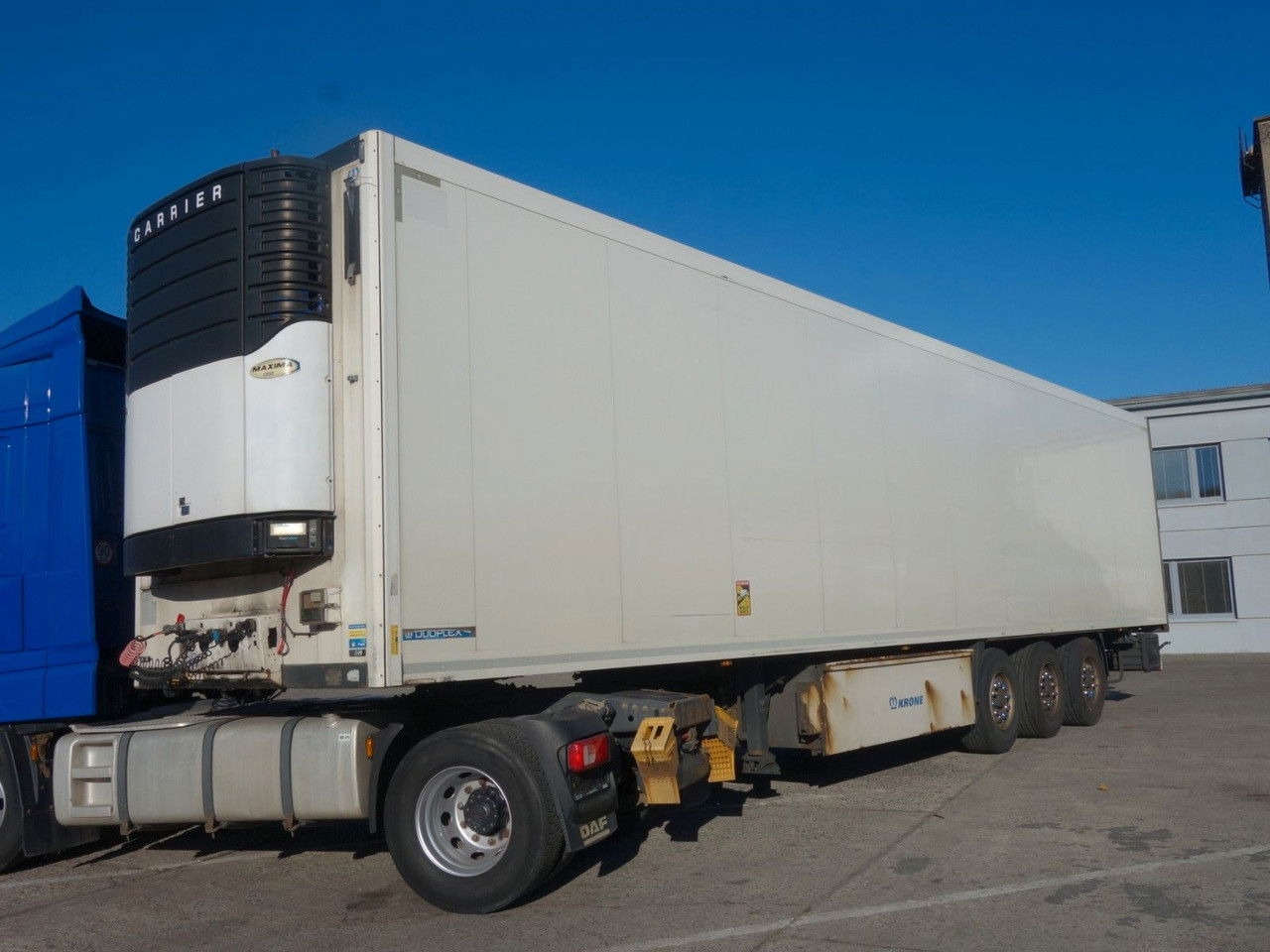 Krone SD, Carrier Maxima 1300, Doppelstock SD, Carrier Maxima 1300, Doppelstock - Kølevogn sættevogn: billede 1 Krone SD, Carrier Maxima 1300, Doppelstock SD, Carrier Maxima 1300, Doppelstock - Kølevogn sættevogn: billede 1