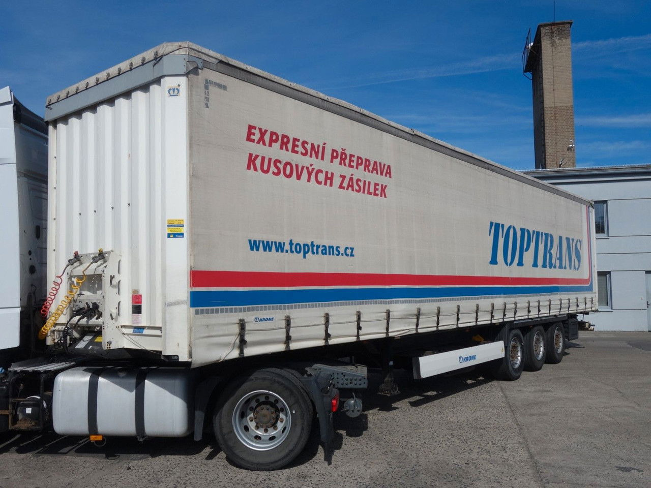 Krone SD Standard, Liftachse - Gardintrailer: billede 1 Krone SD Standard, Liftachse - Gardintrailer: billede 1