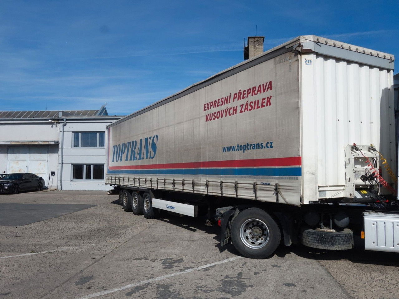 Krone SD Standard, Liftachse - Gardintrailer: billede 4 Krone SD Standard, Liftachse - Gardintrailer: billede 4