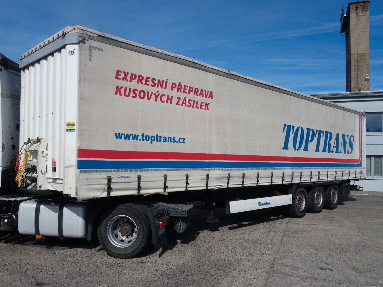 Krone SD Standard, Liftachse - Gardintrailer: billede 2 Krone SD Standard, Liftachse - Gardintrailer: billede 2