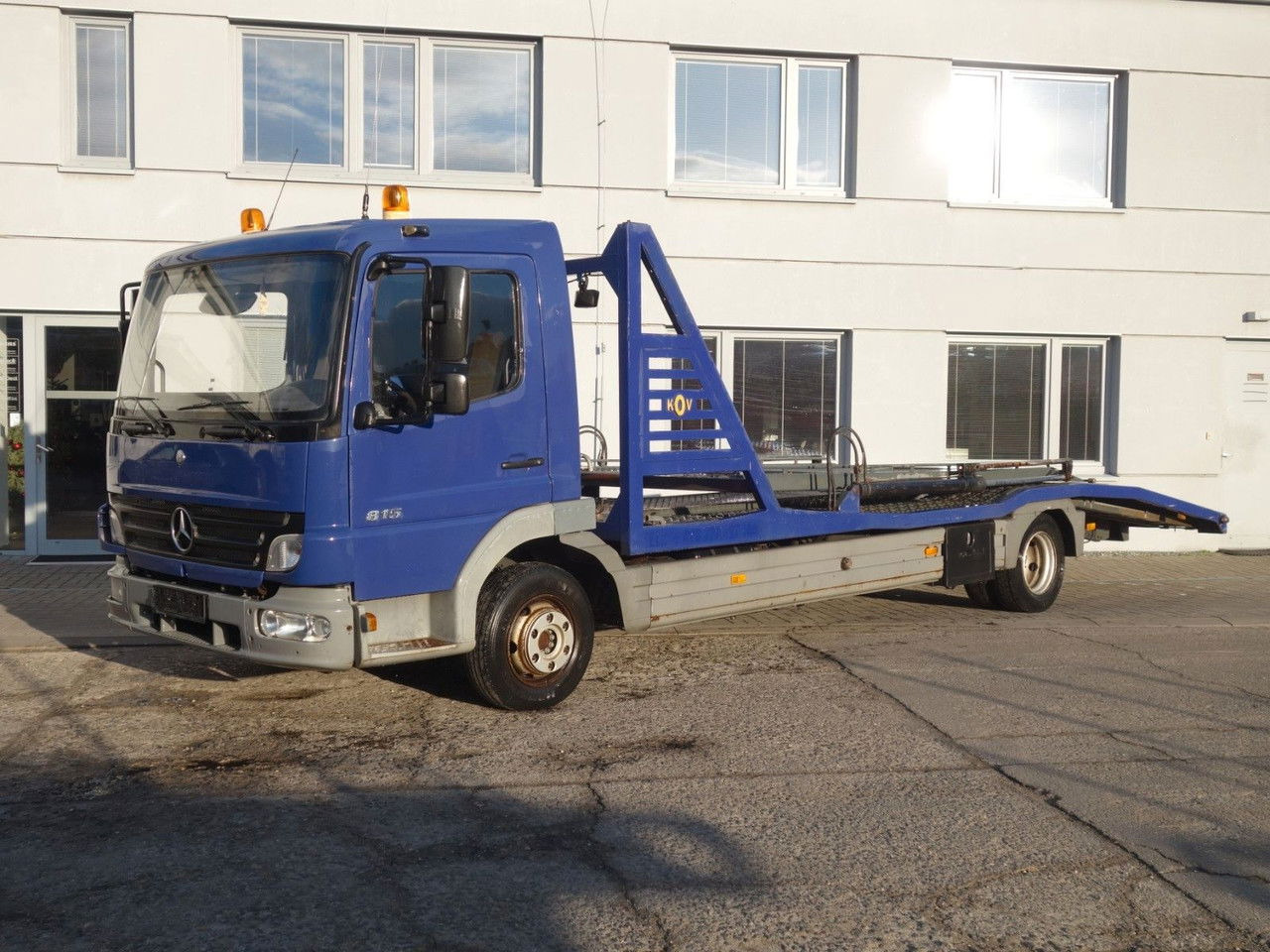 Mercedes-Benz Atego 815 für 2 PKW - Biltransportør lastbil: billede 2 Mercedes-Benz Atego 815 für 2 PKW - Biltransportør lastbil: billede 2