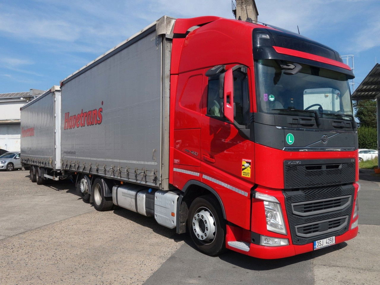 Volvo FH 460 XL 6x2, 120 cbm, Durchfahren - Lastbil med presenning: billede 2 Volvo FH 460 XL 6x2, 120 cbm, Durchfahren - Lastbil med presenning: billede 2