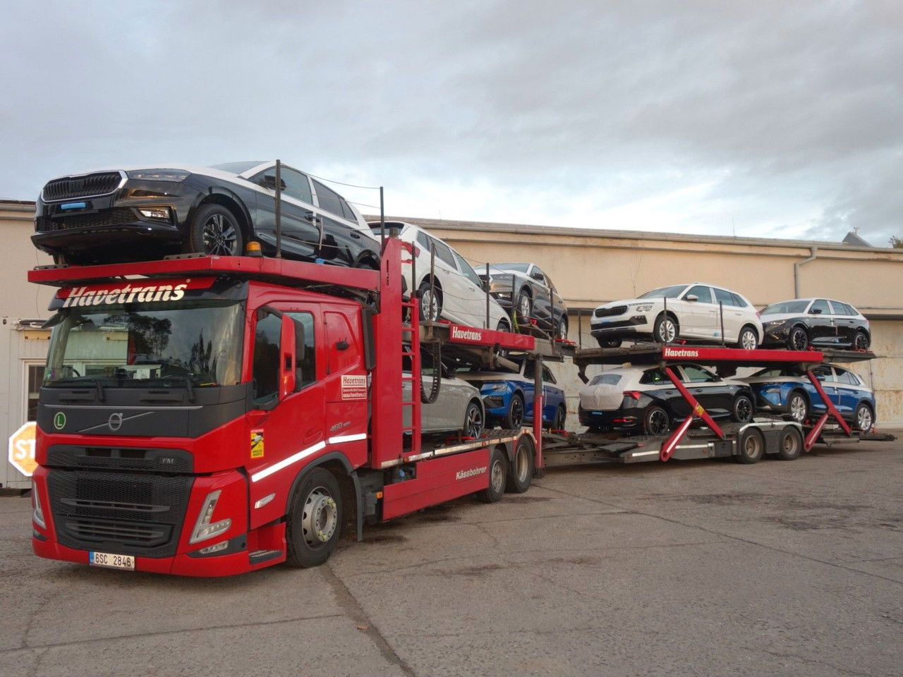 Volvo FM 13 460 6x2 Kässbohrer Metago - Supertrans - Biltransportør lastbil: billede 2 Volvo FM 13 460 6x2 Kässbohrer Metago - Supertrans - Biltransportør lastbil: billede 2