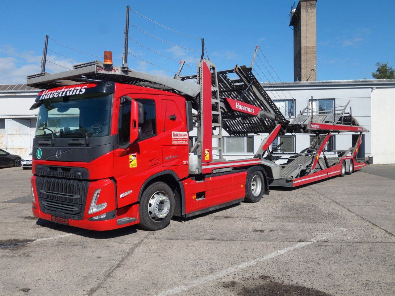 Volvo FM 13 460, Retarder , mit Euro Lohr - Biltransportør lastbil: billede 1 Volvo FM 13 460, Retarder , mit Euro Lohr - Biltransportør lastbil: billede 1