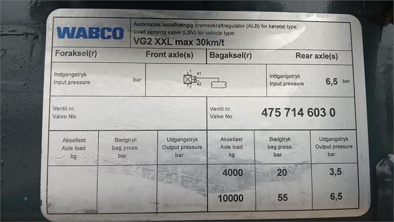 Votech VG2-22 XXL Dog Walk - Gyllevogn: billede 4 Votech VG2-22 XXL Dog Walk - Gyllevogn: billede 4
