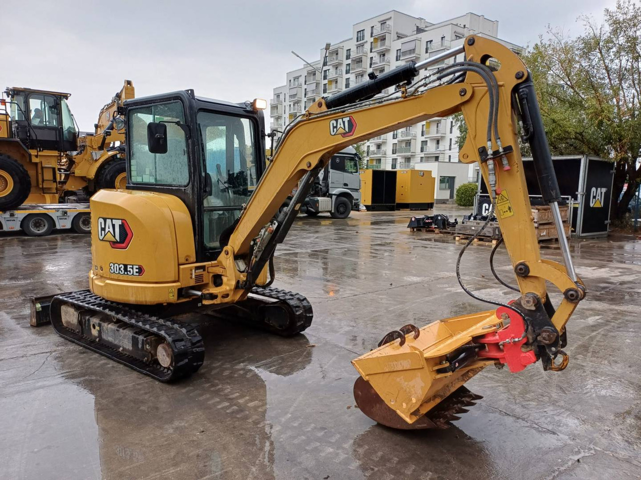CAT 303.5ECR - Bæltegravemaskine: billede 2 CAT 303.5ECR - Bæltegravemaskine: billede 2