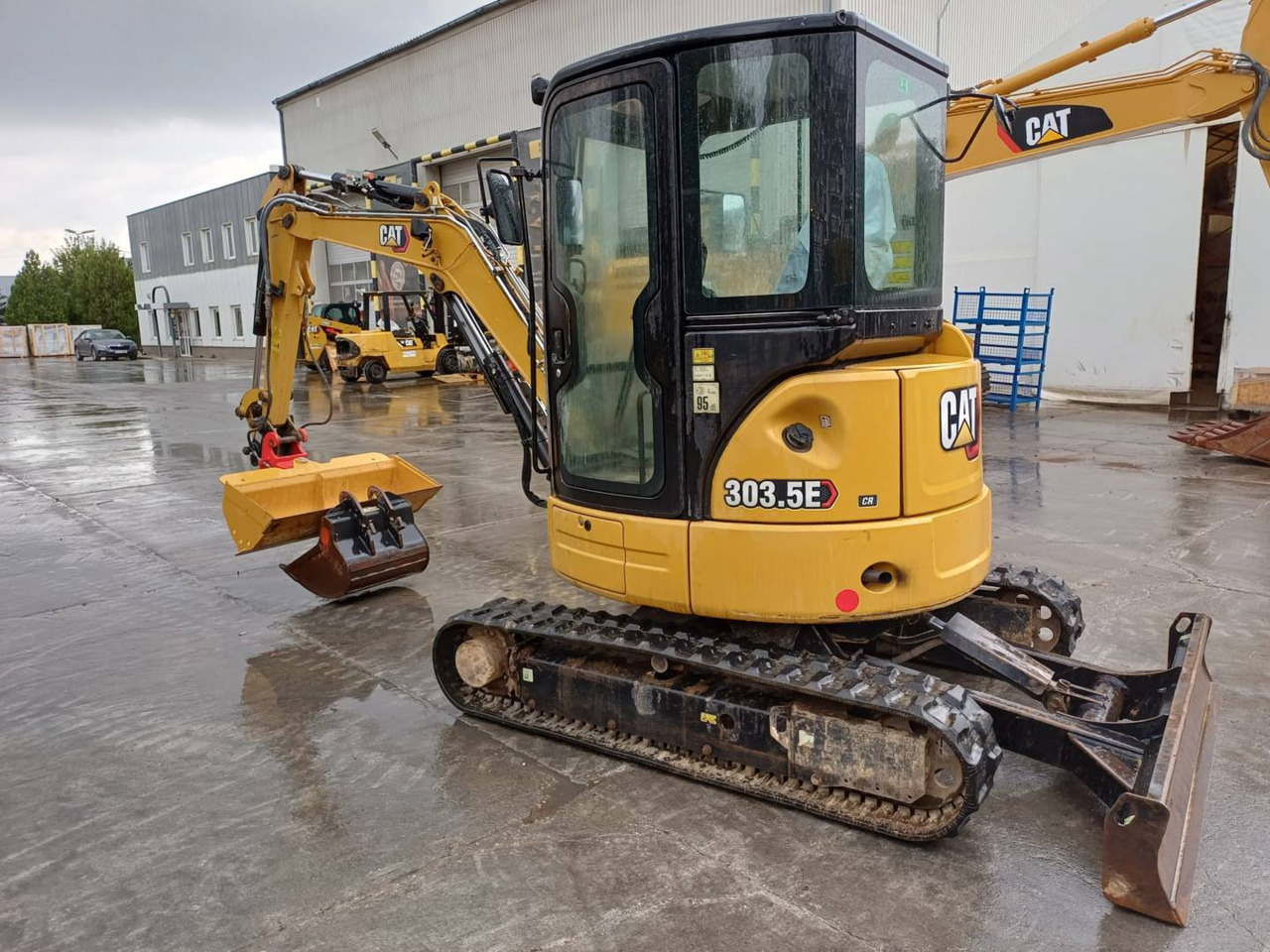 CAT 303.5ECR - Bæltegravemaskine: billede 4 CAT 303.5ECR - Bæltegravemaskine: billede 4
