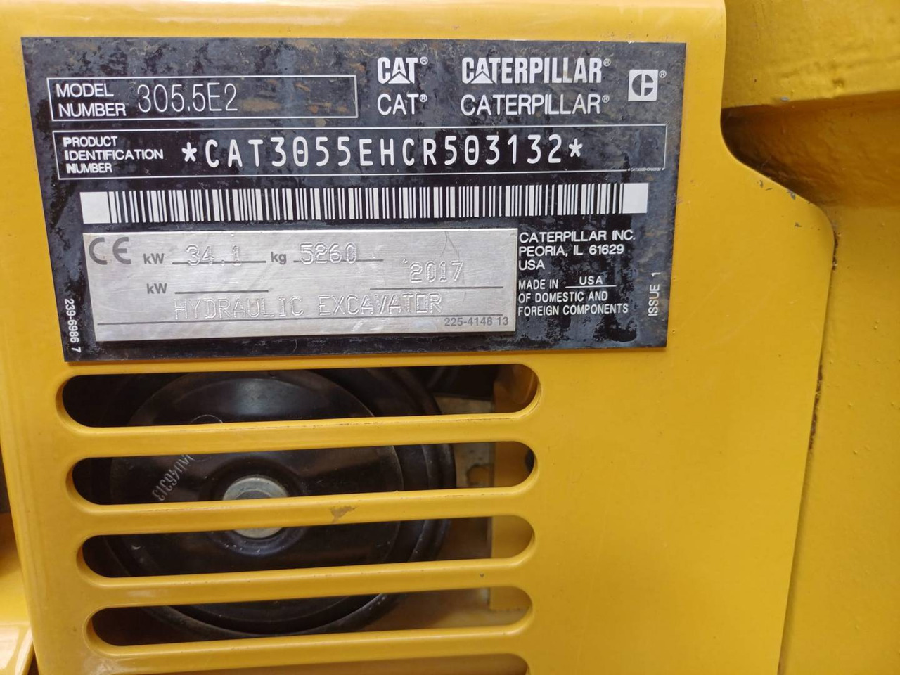 Leje en CAT 305.5E2CR CAT 305.5E2CR: billede 6