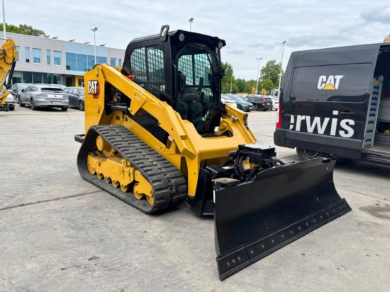 CAT 279D3 - Skridstyret minilæsser på bånd: billede 2 CAT 279D3 - Skridstyret minilæsser på bånd: billede 2