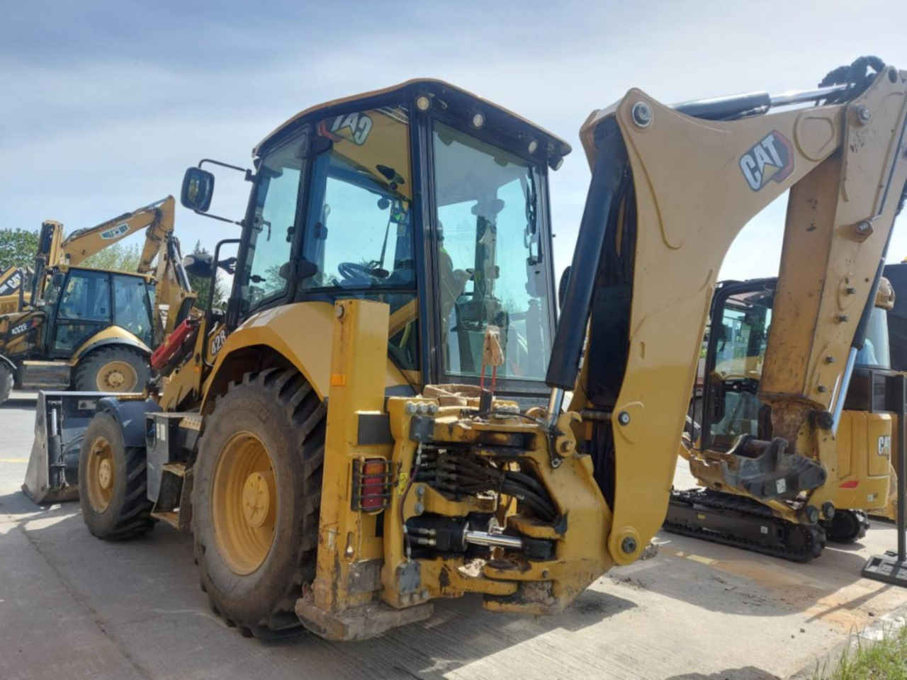 CAT 428 - Gravelæssemaskine: billede 4 CAT 428 - Gravelæssemaskine: billede 4