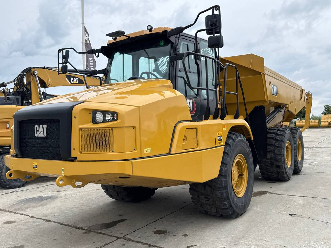 CAT 730 - Knækstyret dumper: billede 2 CAT 730 - Knækstyret dumper: billede 2