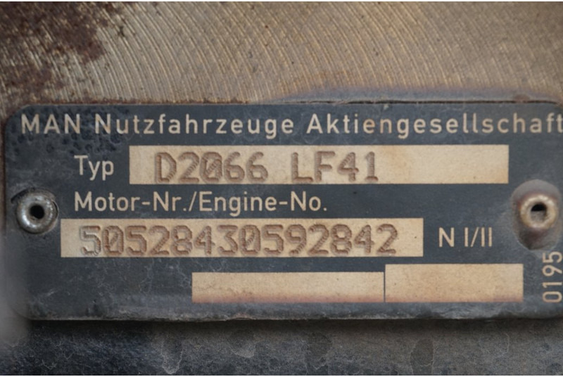 MAN D2066LF41 EURO5 400PS - Motor for Lastbil: billede 5 MAN D2066LF41 EURO5 400PS - Motor for Lastbil: billede 5
