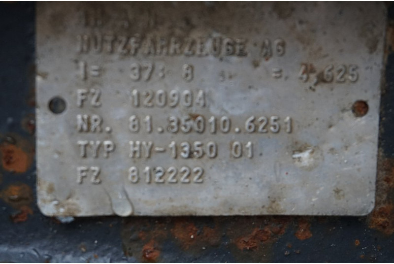 MAN HY-1350-01 37/8 - Bagaksel for Lastbil: billede 4 MAN HY-1350-01 37/8 - Bagaksel for Lastbil: billede 4