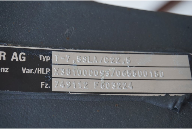 Mercedes-Benz F-8A/C22.5 - Foraksel for Lastbil: billede 4 Mercedes-Benz F-8A/C22.5 - Foraksel for Lastbil: billede 4