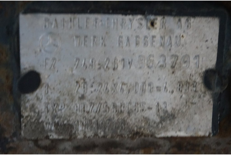 Mercedes-Benz HD7/55DCGS-13 29/24X4.00 - Bagaksel for Lastbil: billede 4 Mercedes-Benz HD7/55DCGS-13 29/24X4.00 - Bagaksel for Lastbil: billede 4