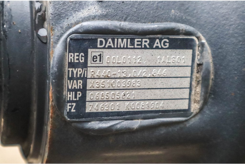 Mercedes-Benz HL2/30C-5.6 40/11 - Bagaksel for Lastbil: billede 5 Mercedes-Benz HL2/30C-5.6 40/11 - Bagaksel for Lastbil: billede 5
