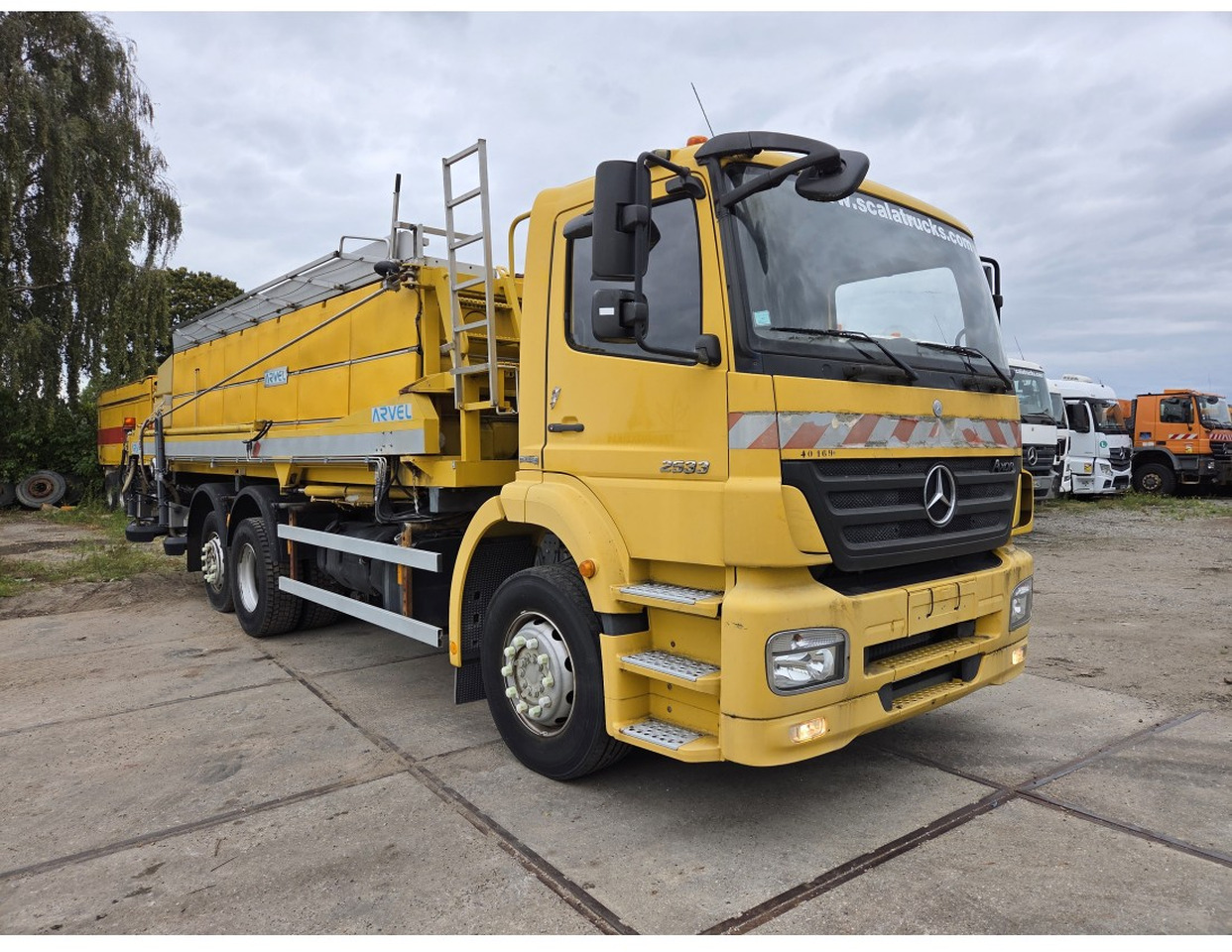 MERCEDES AXOR 2533 6X2 CHASSIS LOW MILEAGE - Lastbil chassis, Snerydningsmaskine: billede 4 MERCEDES AXOR 2533 6X2 CHASSIS LOW MILEAGE - Lastbil chassis, Snerydningsmaskine: billede 4