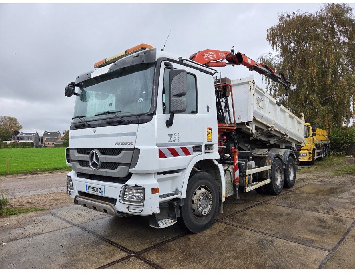 MERCEDESA CTROS 3341 6X4 TIPPER CRANE FASSI F105 - Tipvogn lastbil, Lastbil med kran: billede 1 MERCEDESA CTROS 3341 6X4 TIPPER CRANE FASSI F105 - Tipvogn lastbil, Lastbil med kran: billede 1
