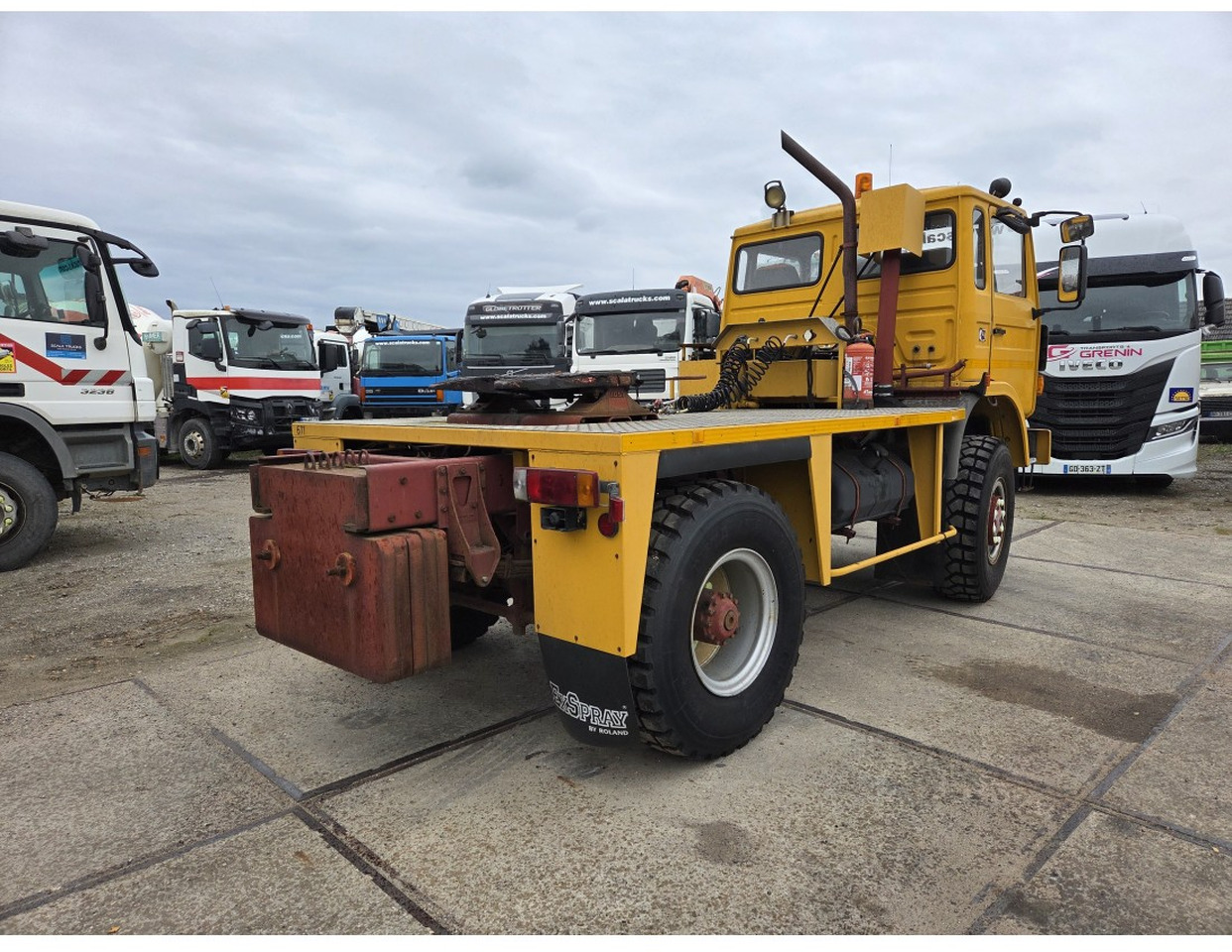 RENAULT M170 4x4 TRACTOR UNIT FULL SPRING SUSPENSION VERY LOW MILEAGE - Trækker: billede 2 RENAULT M170 4x4 TRACTOR UNIT FULL SPRING SUSPENSION VERY LOW MILEAGE - Trækker: billede 2