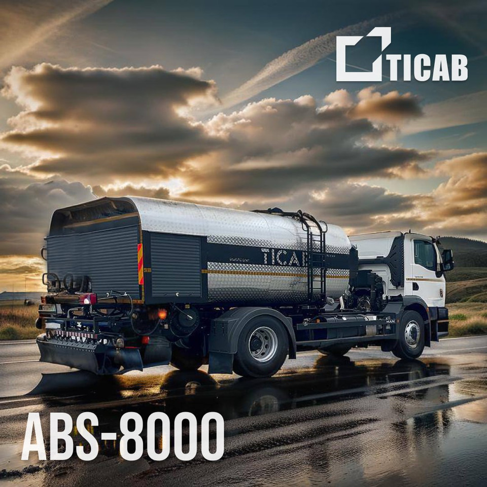 TICAB Asphalt Distributor, 8000 L, Аutonomous Asphalt Sprayer, Manufacturer - Betonpumpe: billede 4 TICAB Asphalt Distributor, 8000 L, Аutonomous Asphalt Sprayer, Manufacturer - Betonpumpe: billede 4