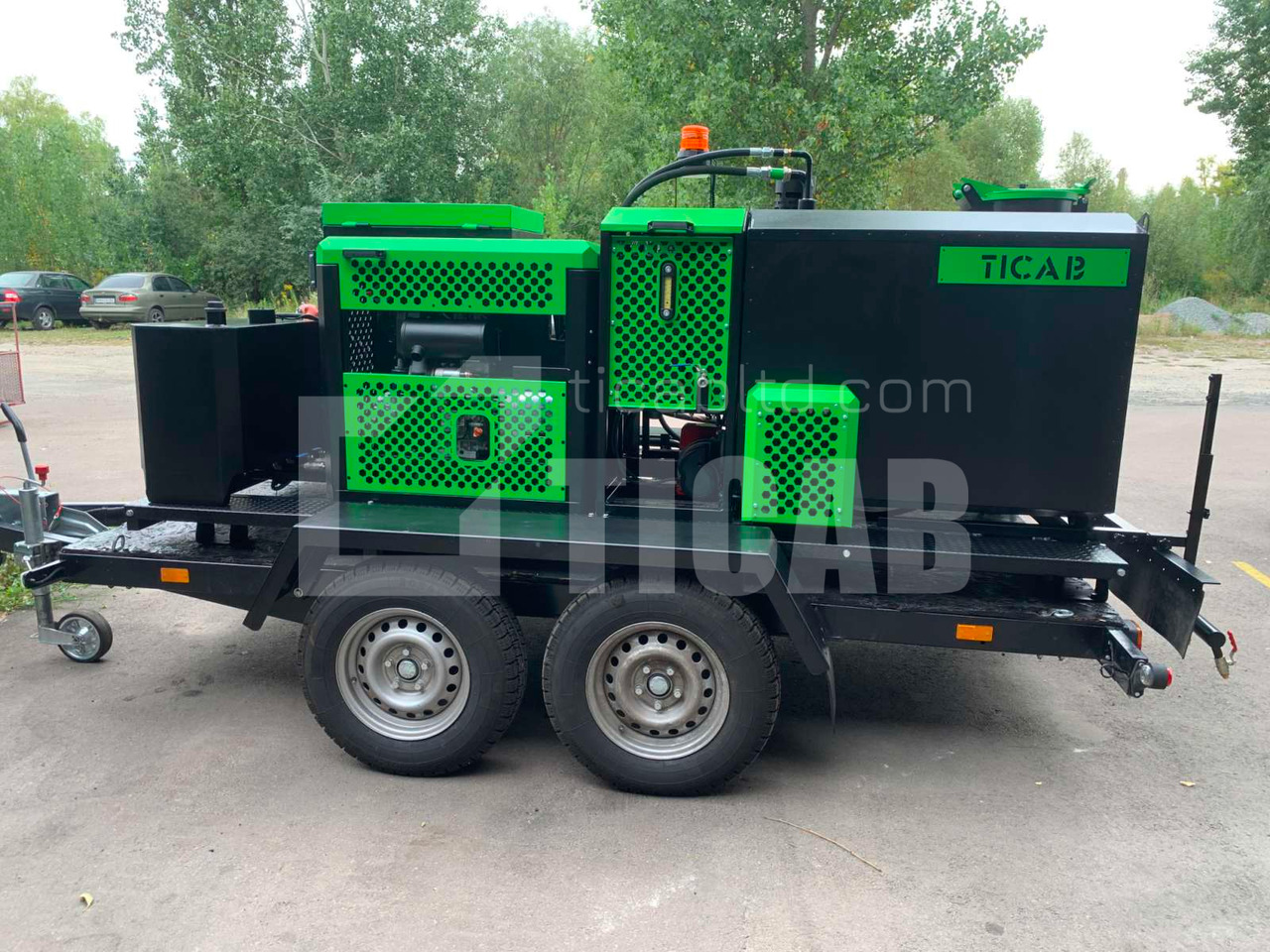 TICAB New Bitumen Combo Machine, Asphalt Crack Sealer, Asphalt Distributor, Manufacturer - Emulsionssprøjte: billede 5 TICAB New Bitumen Combo Machine, Asphalt Crack Sealer, Asphalt Distributor, Manufacturer - Emulsionssprøjte: billede 5