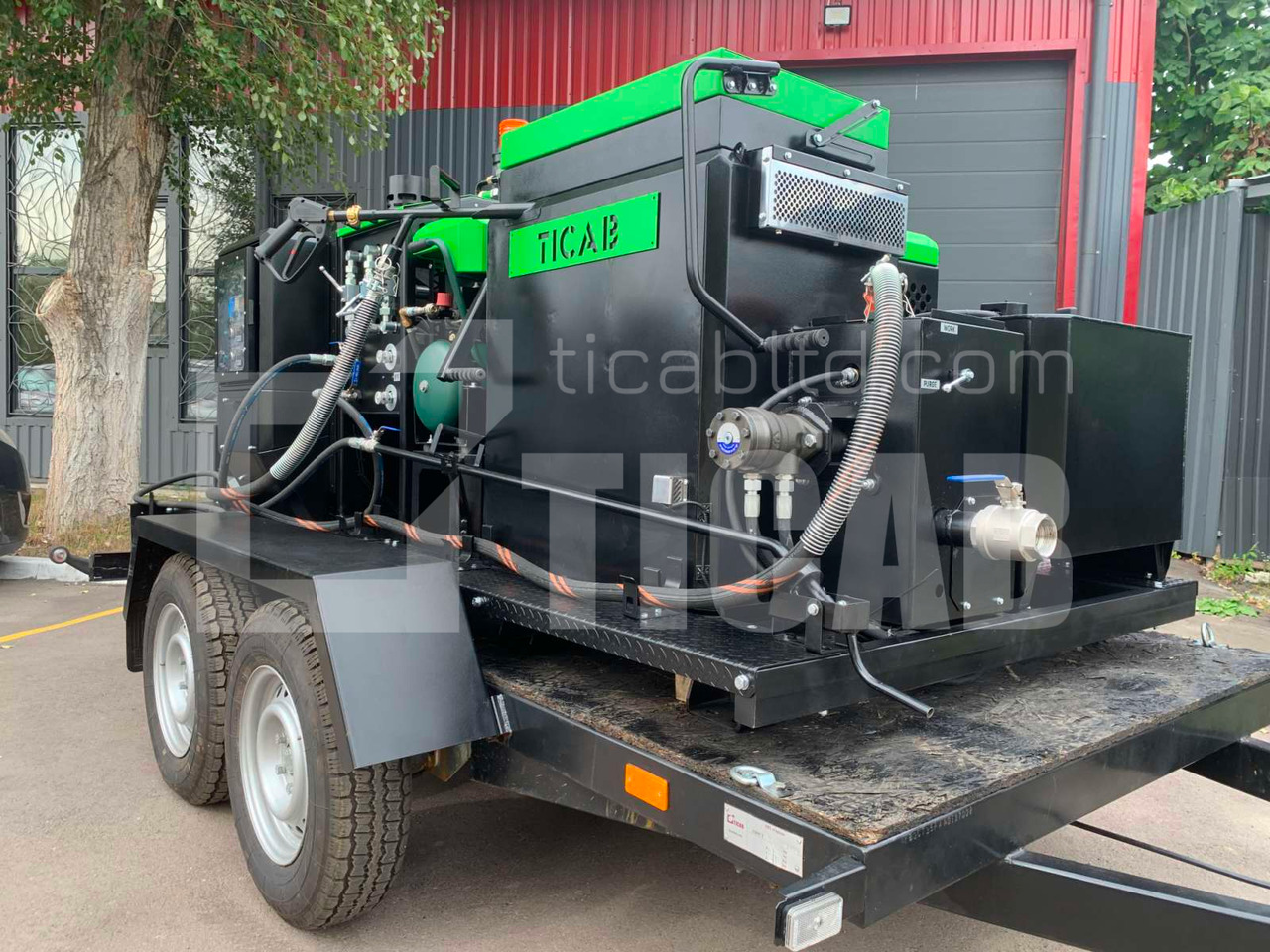 TICAB New Bitumen Combo Machine, Asphalt Crack Sealer, Asphalt Distributor, Manufacturer - Emulsionssprøjte: billede 2 TICAB New Bitumen Combo Machine, Asphalt Crack Sealer, Asphalt Distributor, Manufacturer - Emulsionssprøjte: billede 2