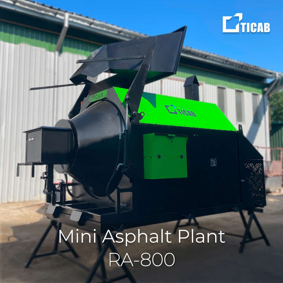 TICAB New Mini-asphalt plant, Asphalt Recycler, Manufacturer, 2.0 t per hour - Asfaltanlæg: billede 1 TICAB New Mini-asphalt plant, Asphalt Recycler, Manufacturer, 2.0 t per hour - Asfaltanlæg: billede 1