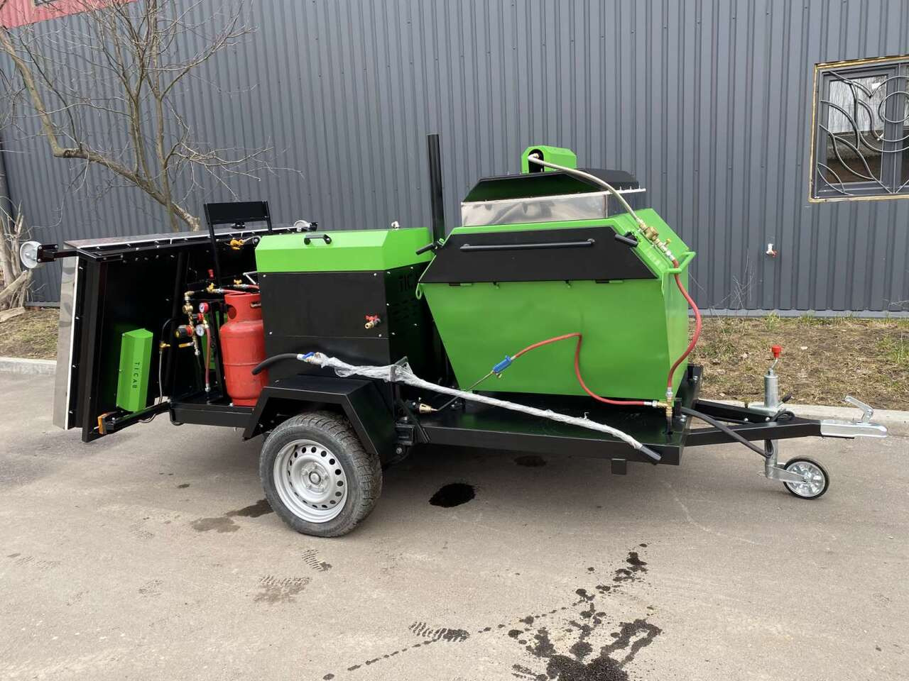 TICAB New Pothole Patching Machine, Asphalt Infrared Patching, Manufacturer, MIRA-3 - Asfaltudlægningmaskine: billede 4 TICAB New Pothole Patching Machine, Asphalt Infrared Patching, Manufacturer, MIRA-3 - Asfaltudlægningmaskine: billede 4