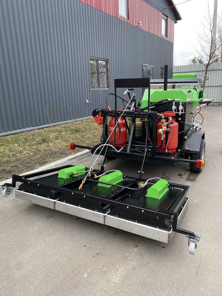 TICAB New Pothole Patching Machine, Asphalt Infrared Patching, Manufacturer, MIRA-3 - Asfaltudlægningmaskine: billede 3 TICAB New Pothole Patching Machine, Asphalt Infrared Patching, Manufacturer, MIRA-3 - Asfaltudlægningmaskine: billede 3