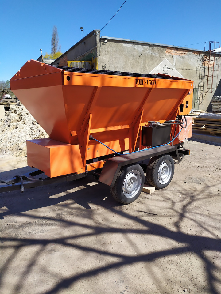 TICAB New Salt and Sand Spreader, Hopper spreader,Manufacturer, 1,5m³ - Båndtrailer: billede 4 TICAB New Salt and Sand Spreader, Hopper spreader,Manufacturer, 1,5m³ - Båndtrailer: billede 4